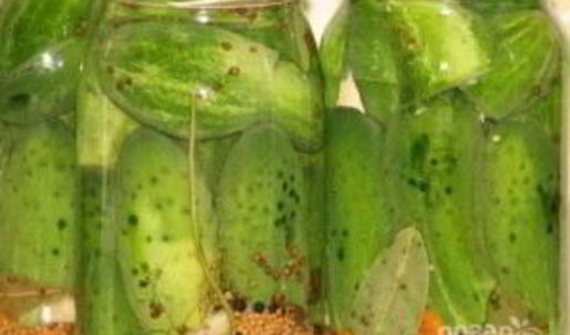 маринованные огурцы с уксусом