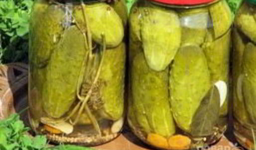 маринованные огурцы с уксусом