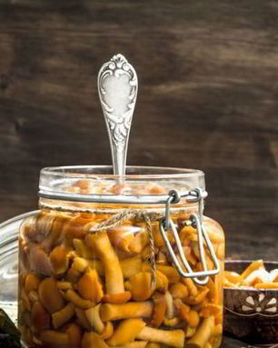 Маринованные опята