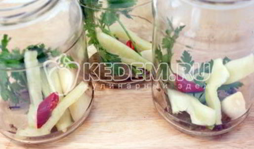 маринованные патиссоны