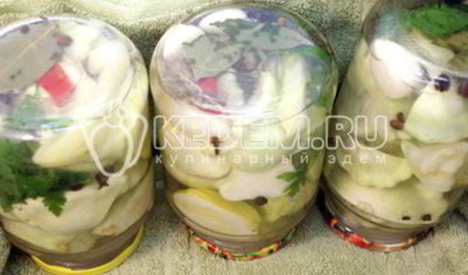 маринованные патиссоны