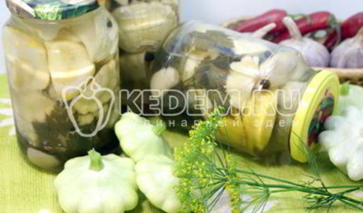 маринованные патиссоны