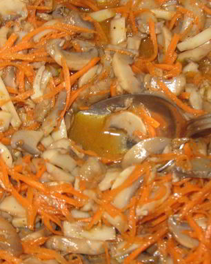 Маринованные вешенки по-корейски