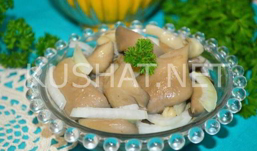 маринованные вешенки