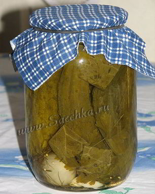 Огурцы маринованные