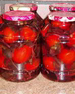Помидоры маринованные с базиликовым ароматом
