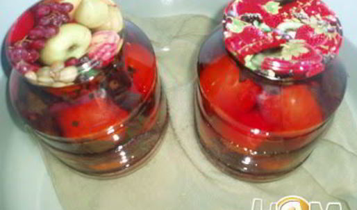 помидоры маринованные с базиликовым ароматом