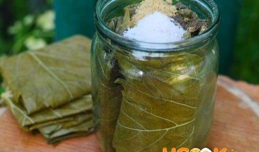 виноградные листья маринованные