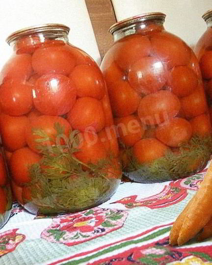 Рецепт морковной ботвы помидоры на зиму