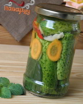 Огурчики на зиму с лимонной кислотой