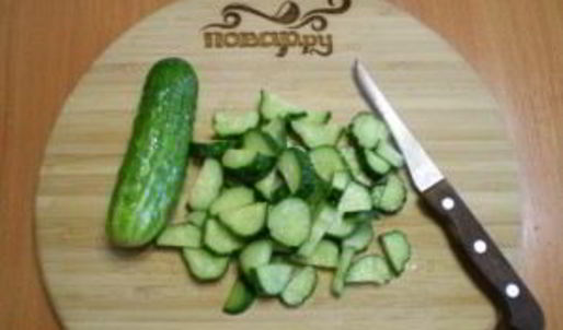 огурчики с луком на зиму