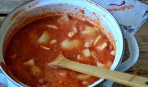 перец в томатном соке на зиму