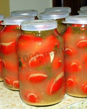 Помидоры холодным способом с горчицей на зиму