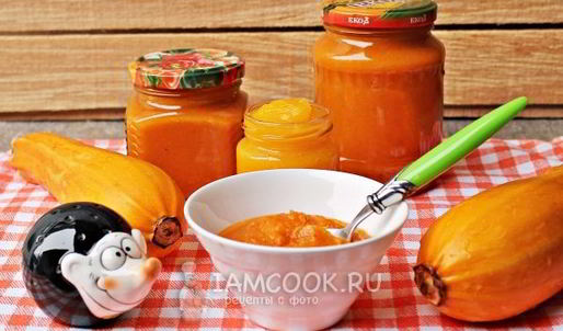 пюре из кабачков на зиму