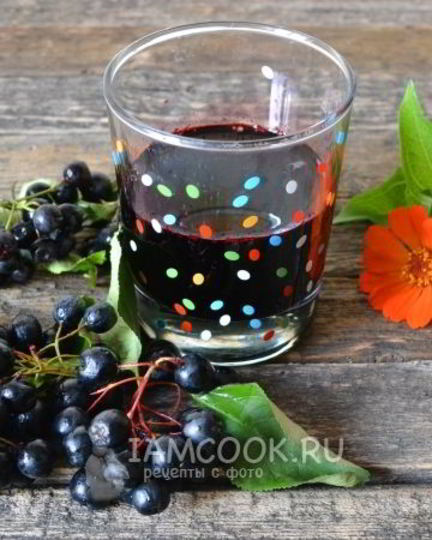 Рецепт сока из черноплодной рябины на зиму