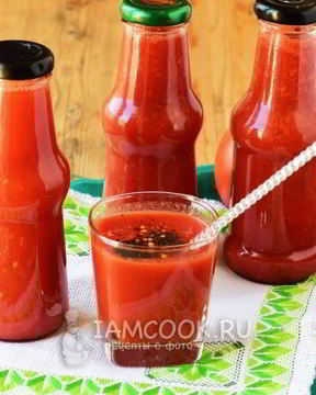 Сок томатный на зиму без стерилизации