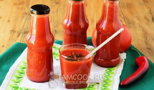 сок томатный на зиму без стерилизации