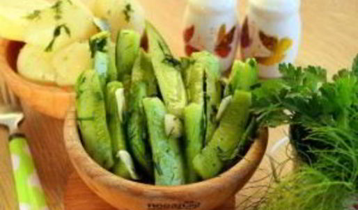 быстрые огурцы малосольные в пакете