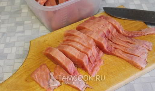 горбуша, соленая под семгу