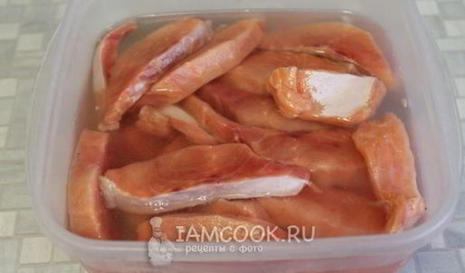 горбуша, соленая под семгу