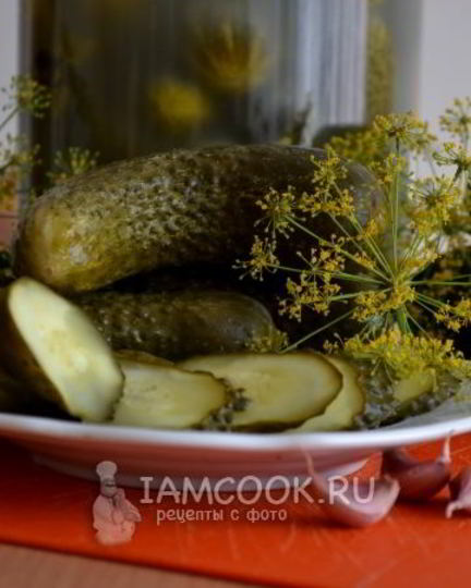 Рецепт классических малосольных огурцов