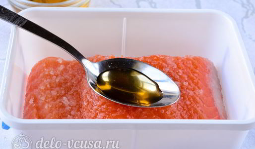 малосоленая семга