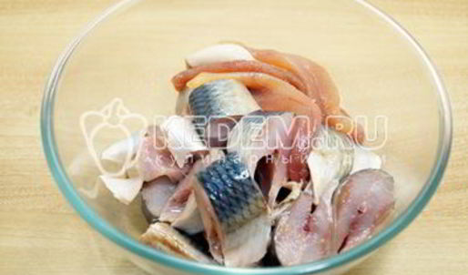 малосольная селедка