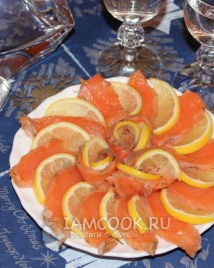 Рецепт малосольной семги по-скандинавски