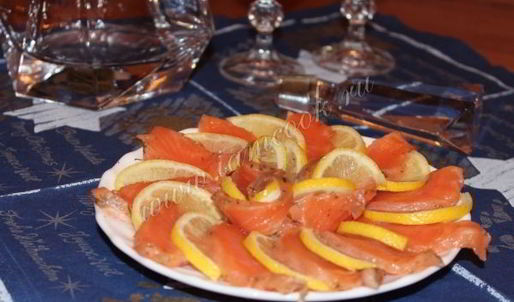 малосольная семга по-скандинавски