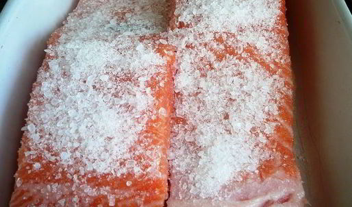 малосольная семга