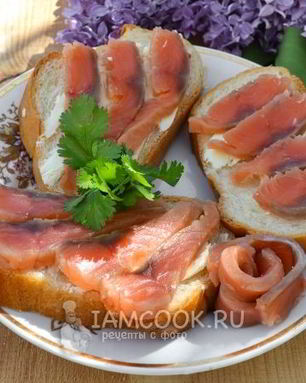 Малосольный лосось с кориандром сухого посола