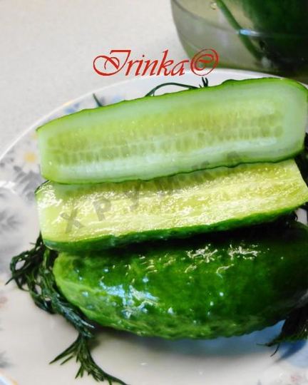 Рецепт малосольные огурцы на минеральной воде