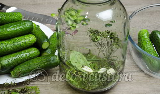 малосольные огурцы