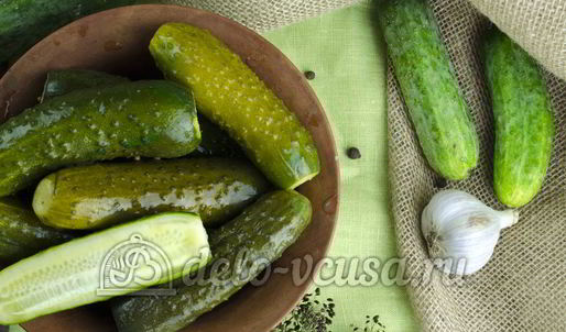 малосольные огурцы