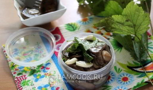 малосольные подберезовики