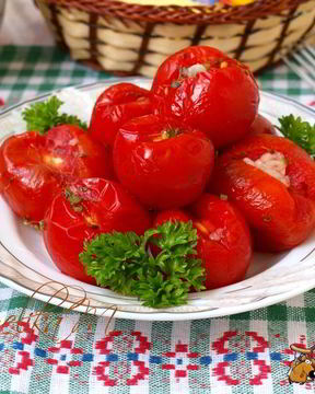 Малосольные помидоры в пакете