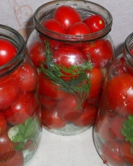 Рецепт помидоров в собственном соку