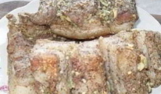 сало в духовке