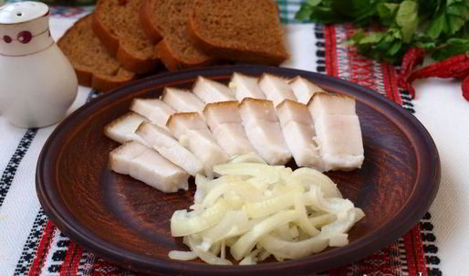 сало в рассоле