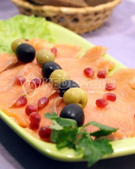 Рецепт семги малосоленой