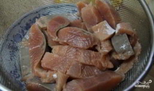 слабосоленая горбуша