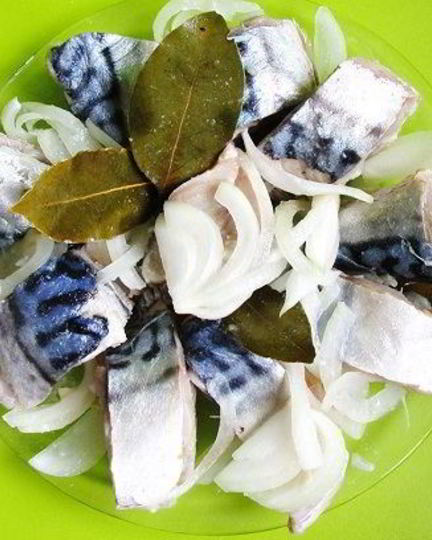 Рецепт соленой скумбрии в рассоле