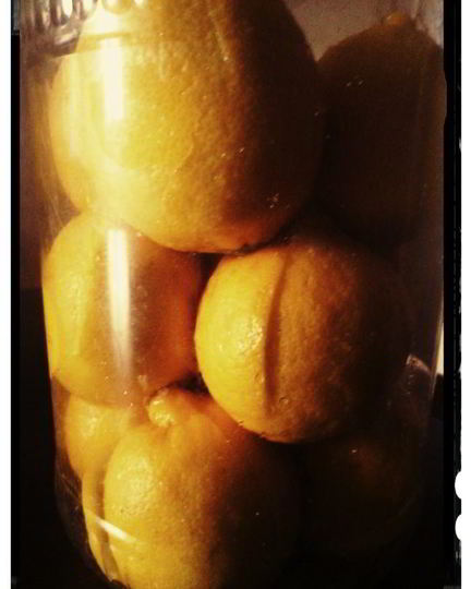 Рецепт соленых лимонов