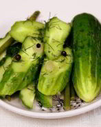 Закатка малосольных огурцов