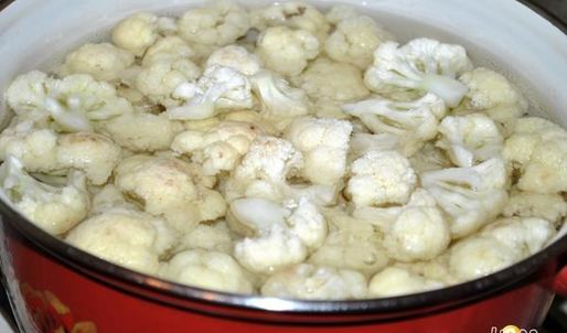 цветная капуста замороженная на зиму