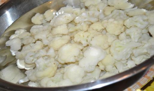 цветная капуста замороженная на зиму