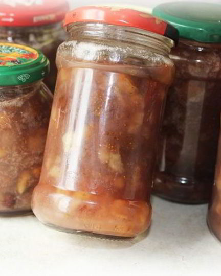 Рецепт бананова-клубничного варенья