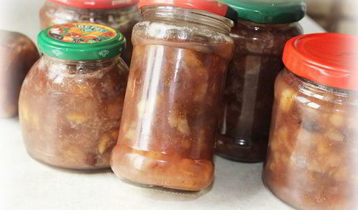 бананово-клубничное варенье