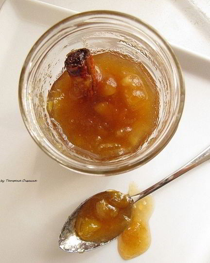 Рецепт грушевого варенья с ванилью и корицей