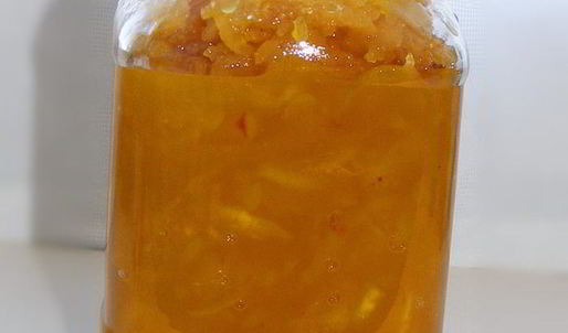 конфитюр из айвы с апельсиновым соком